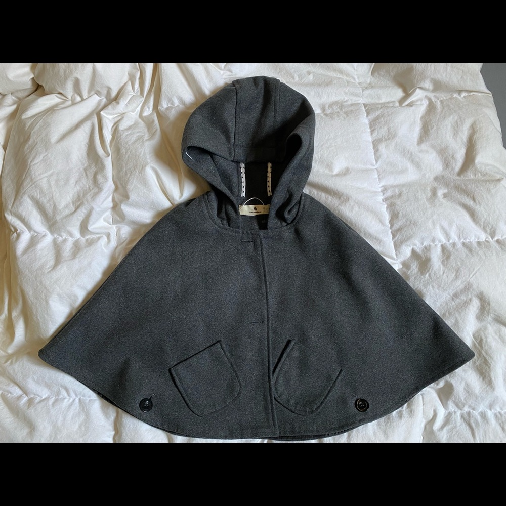 Grey Cape coat